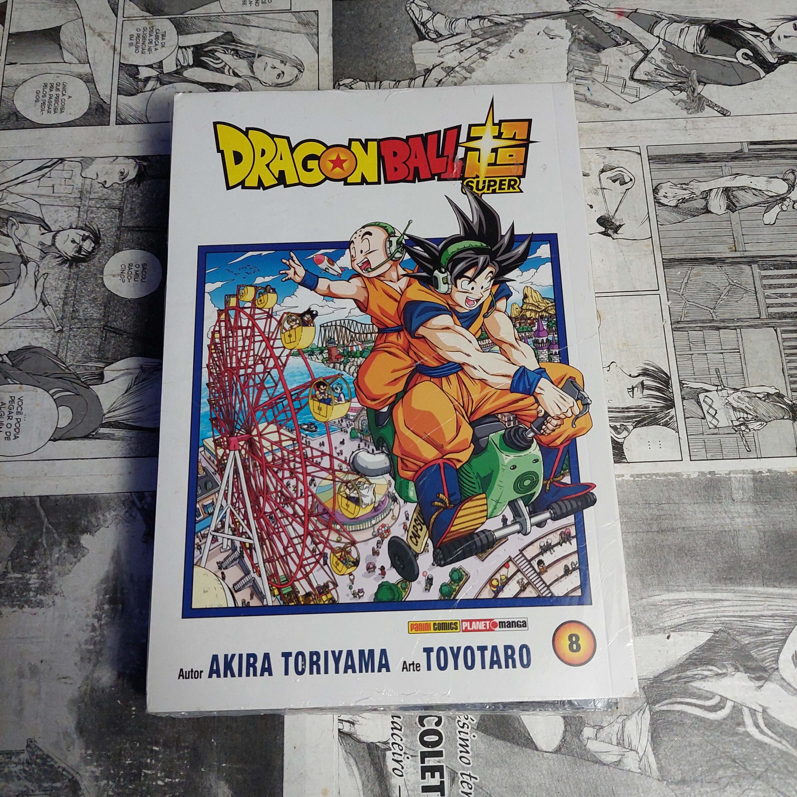 Livro Mangá - Dragon Ball Super - Volume 8 - Panini