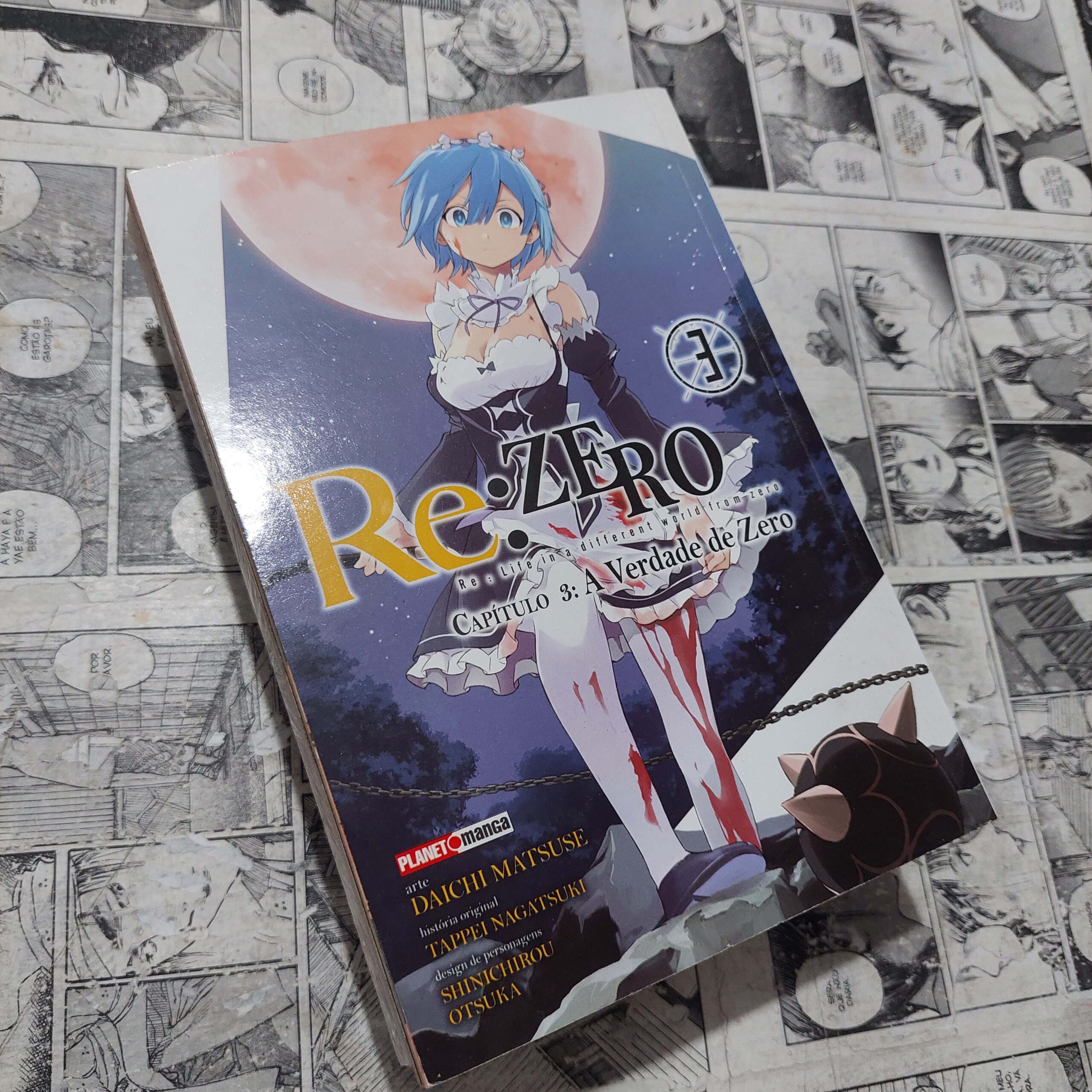 Mangá Re:Zero Volume 3