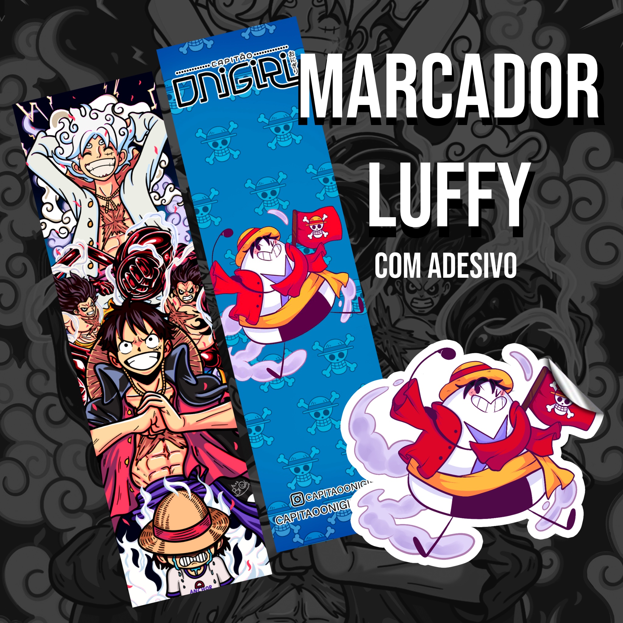 Marcador premium - Luffy
