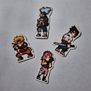 Imãs #001 Naruto team – 4 personagens