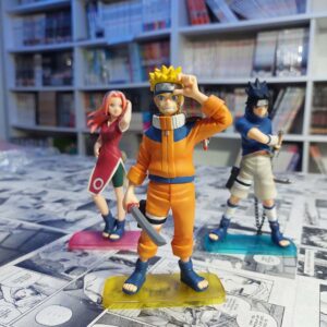 Figure – Naruto / Sasuke / Sakura Megahouse DX – SEM CAIXA