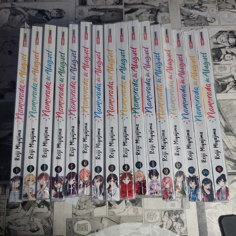 Namorada de Aluguel - Vol.1 ao 16 (Lote #314)