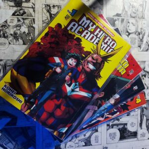 My Hero Academia – Vol.1 ao 4 (Lote #236)