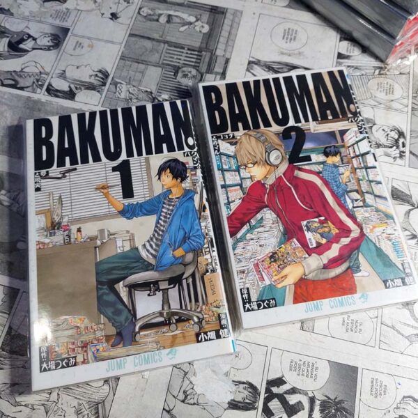 Bakuman - Vol.1 e 2 - EM JAPONÊS (Festival de Importados #7)