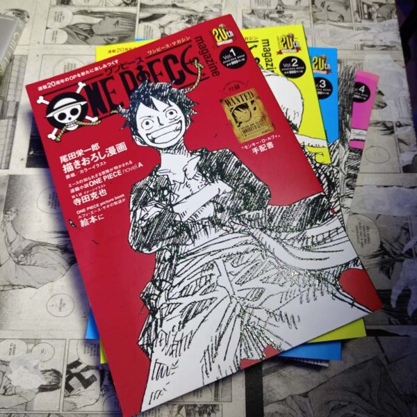 One Piece Magazine - Vol.1 ao 5 - EM JAPONÊS (Festival de Importados #9)