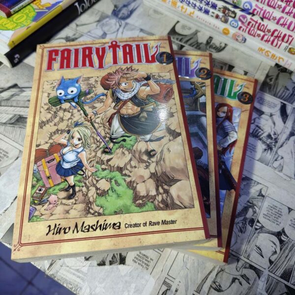 Fairy Tail - Vol.1 ao 3 - EM ING (Festival de Importados #10)