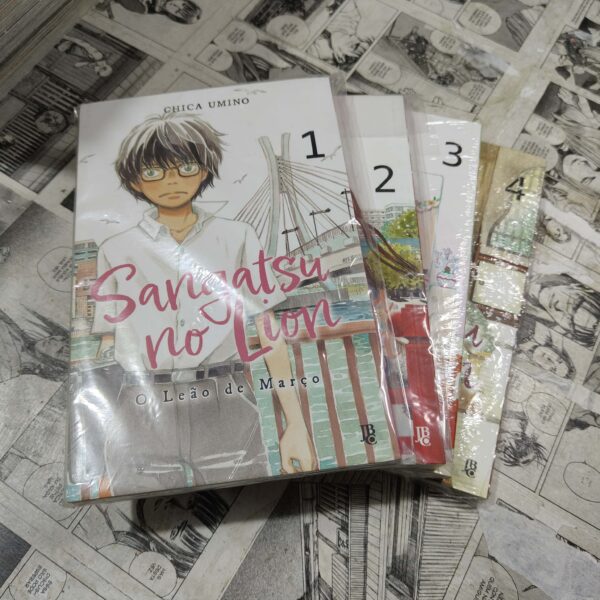 Sangatsu no Lion - Vol.1 ao 4 (Lote #287)