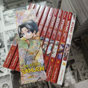 The Elusive Samurai – Vol.1 ao 10 – c/marcador (Lote #289)