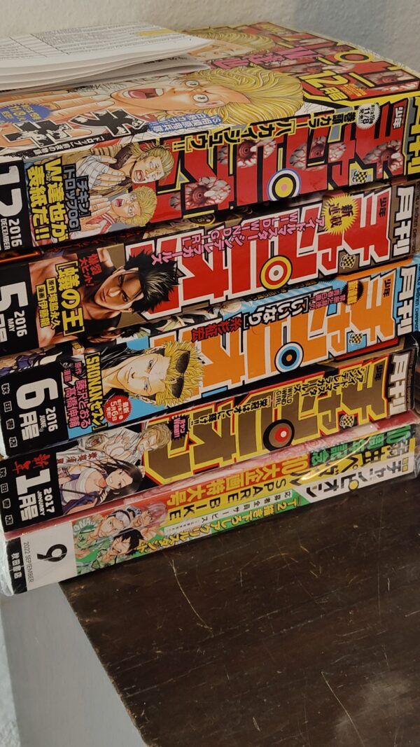 5 Revistas em JPN (Lote Negociação)