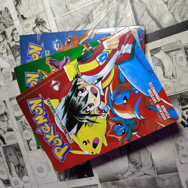 Pokémon Fire Red e Leaf Green - Completo (Lote #292)