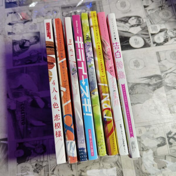 Pack 8 Mangás Shoujo - EM JPN (Festival de Importados #12)