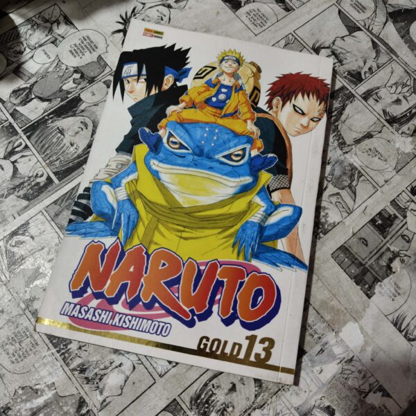Naruto Gold - lombada desbotada - Vol.13 (Lote Festival de Avulsos #64)