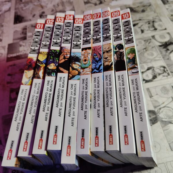 One Punch Man - Vol.1 ao 10 (Lote #293)