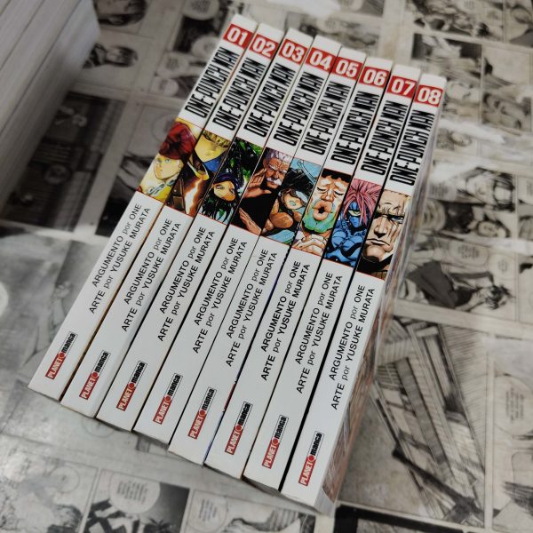 One-Punch Man - Vol.1 ao 8 (Lote #295)