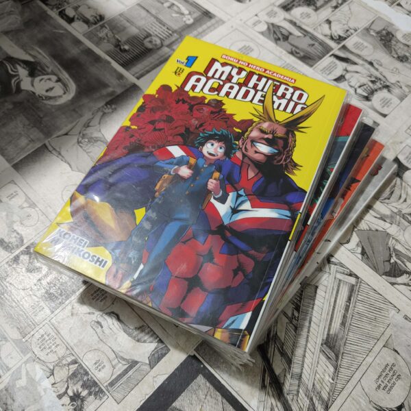 My Hero Academia - Vol.1 ao 5 (Lote #296)