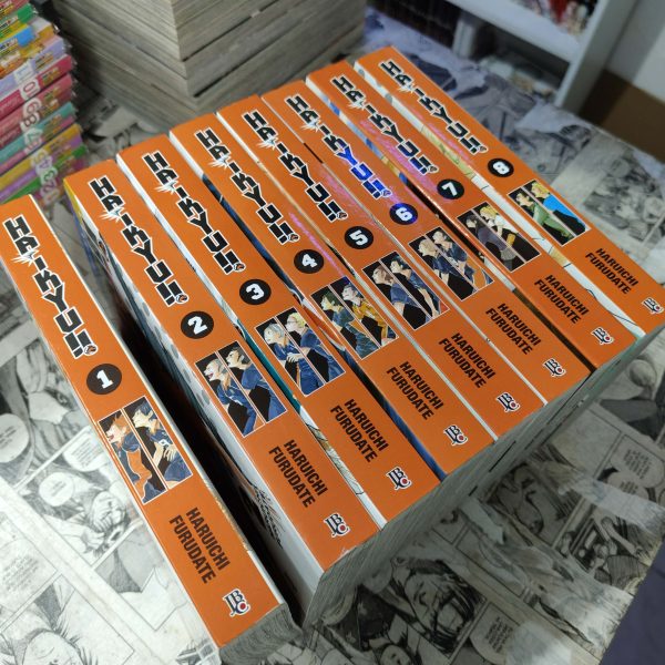 Haikyu - Vol.1 ao 8 (Lote #298)