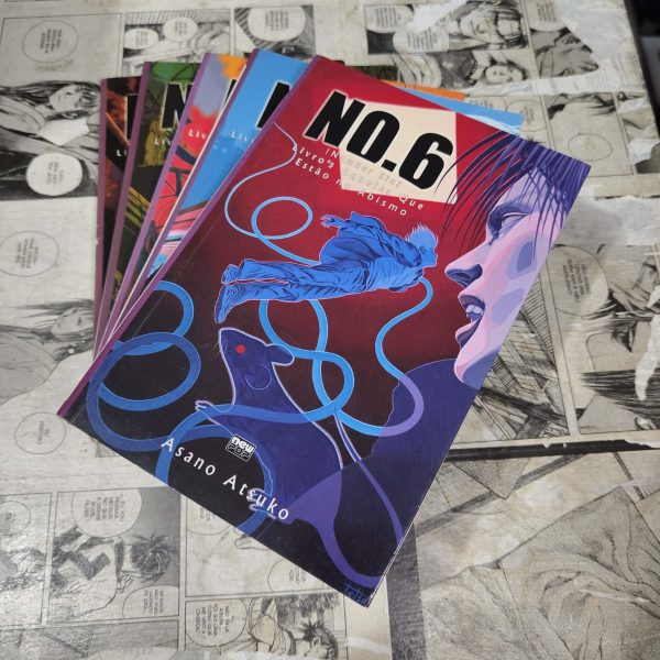 NO.6 - novel - Vol.1 ao 6 (Lote #298)