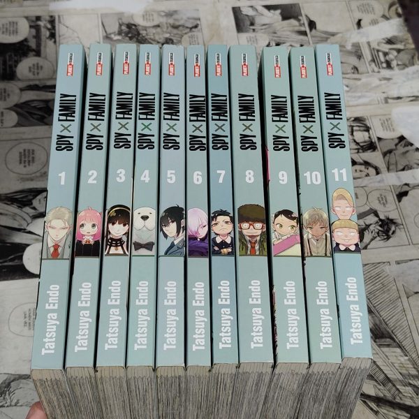 Spy x Family - Vol.1 ao 11 (Lote #298)