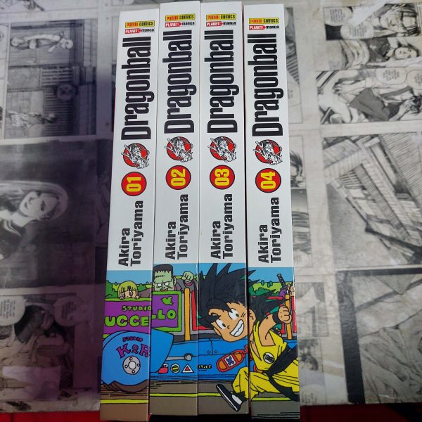 Dragon Ball - ed definitiva - Vol.1 ao 4 (Lote #302)