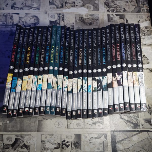 Fullmetal Alchemist - Completo - lombada desbotada (Lote #302)
