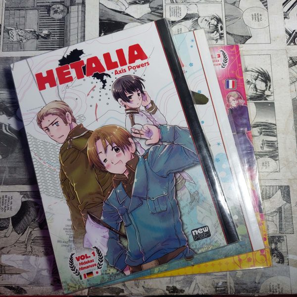 Hetalia - Vol.1 ao 3 (Lote #302)