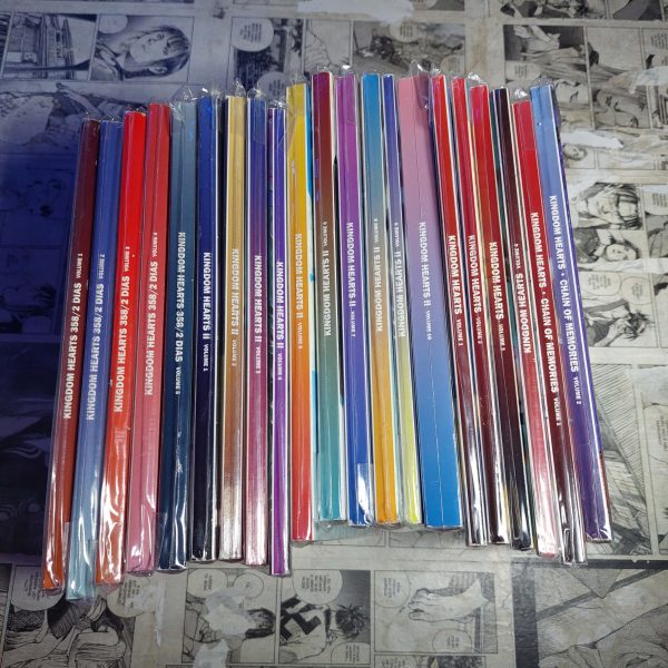 Kingdom Hearts - ed Abril - Completo (Lote #302)