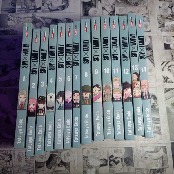Spy x Family - Vol.1 ao 14 (Lote #302)