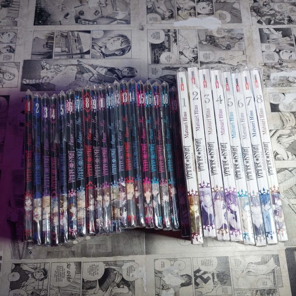 Vampire Knight - Completo + Memories Vol.1 ao 8 (Lote #302)