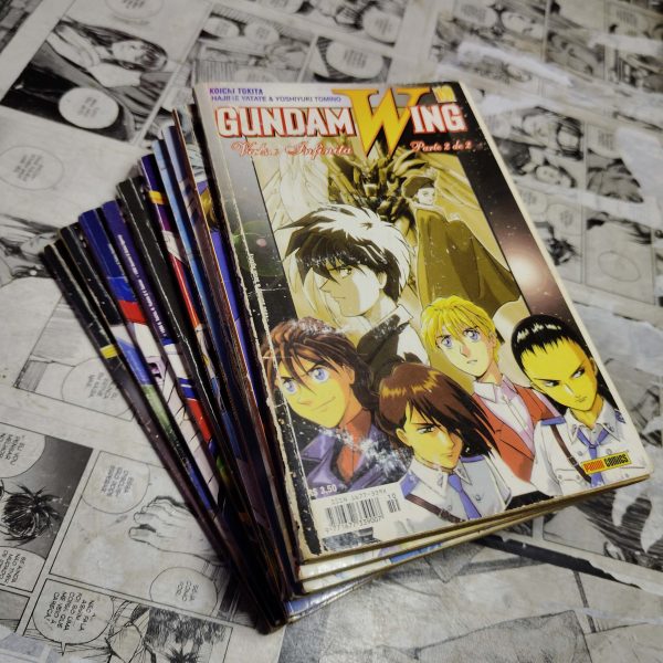 Gundam Wing - Vol.1 ao 10 (Lote #300)