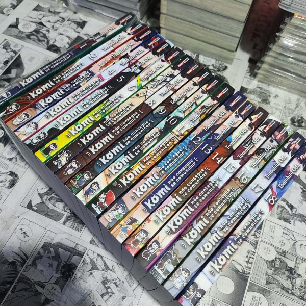 Komi não Consegue se Comunicar - Vol.1 ao 18 (Lote #299)