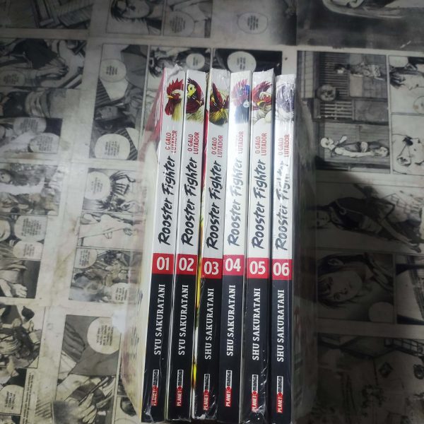 Rooster Fighter - Vol.1 ao 6 (Lote #301)