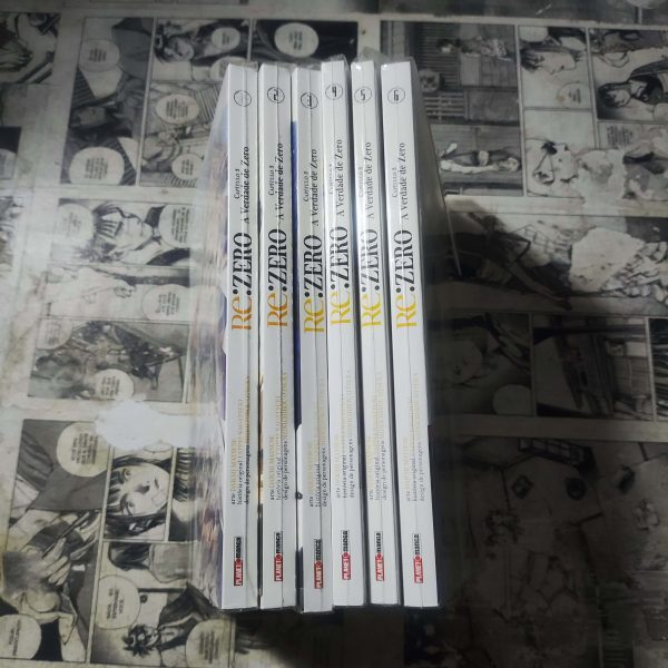 RE Zero Cap.3 - Vol.1 ao 6 (Lote #301)