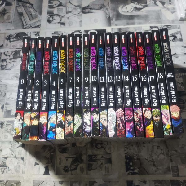 Jujutsu Kaisen - Vol.0 ao 18 + Guia  (Lote #301)