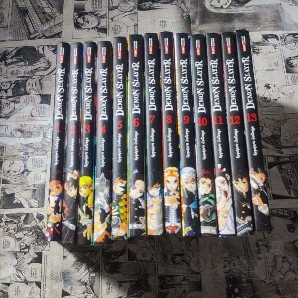 Demon Slayer - Vol.1 ao 13 (Lote #301)