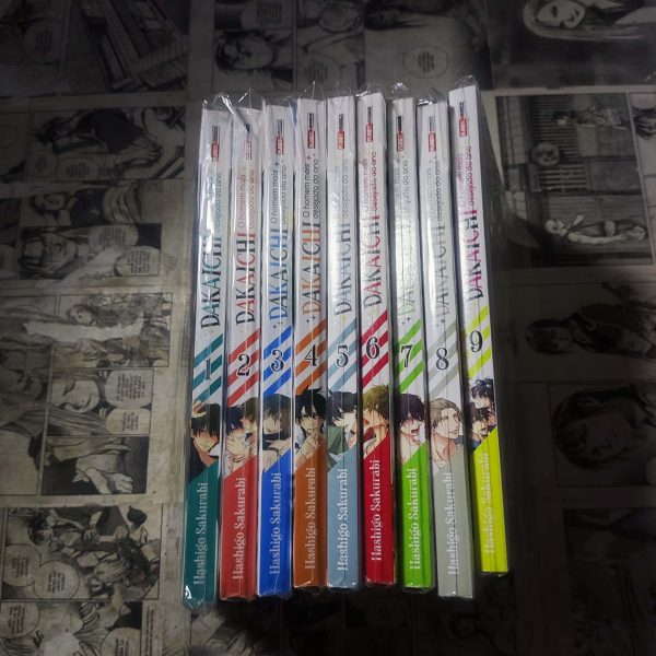 Dakaichi O Homem mais desejado do ano - Vol.1 ao 9 (Lote #301)