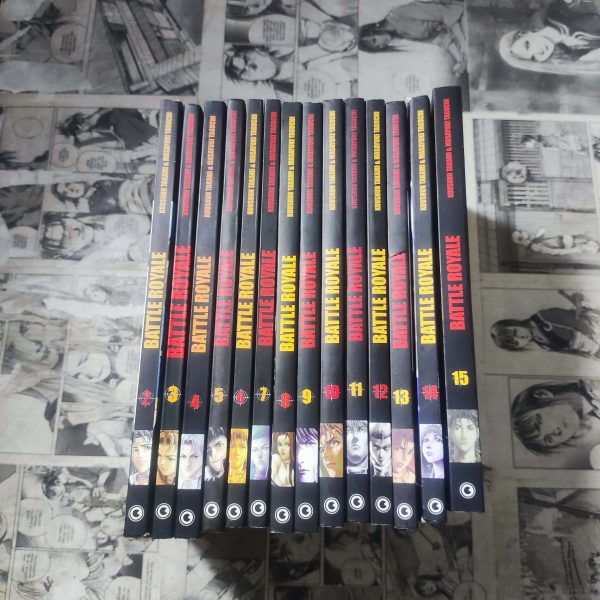 Battle Royale (Conrad) - Vol.2 ao 15 (falta Vol.1) (Lote #301)