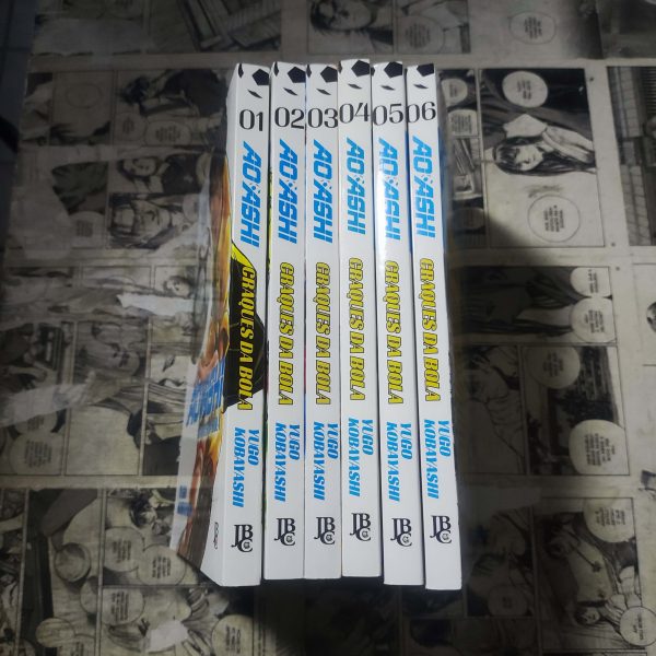 Ao Ashi Craques da Bola - Vol.1 ao 6 (Lote #301)