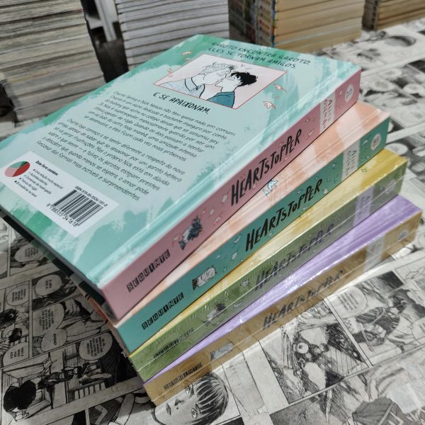 Heartstopper - Vol.1 ao 4 (Lote #305)