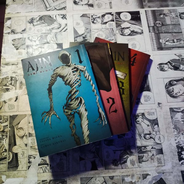 Ajin - Vol.1 ao 4 (Lote #304)