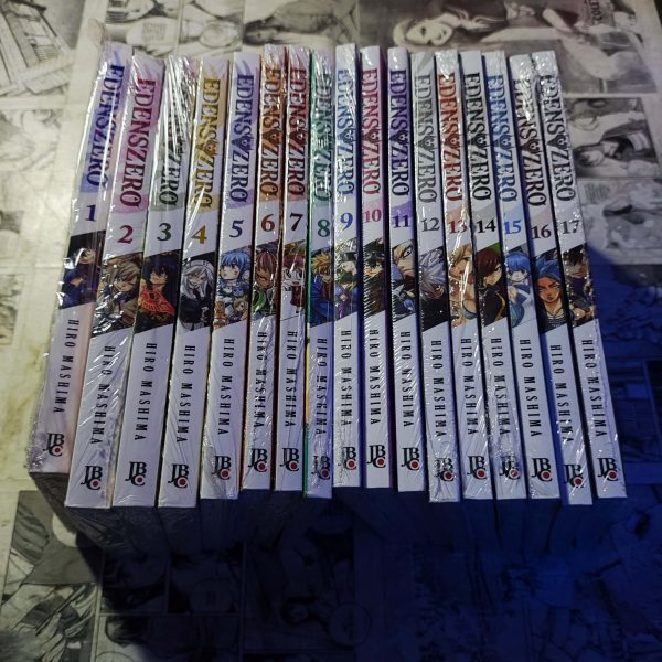 Edens Zero - Vol.1 ao 17 (Lote #303)