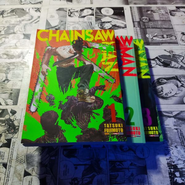 Chainsaw Man - Vol.1 ao 3 (Lote #303)