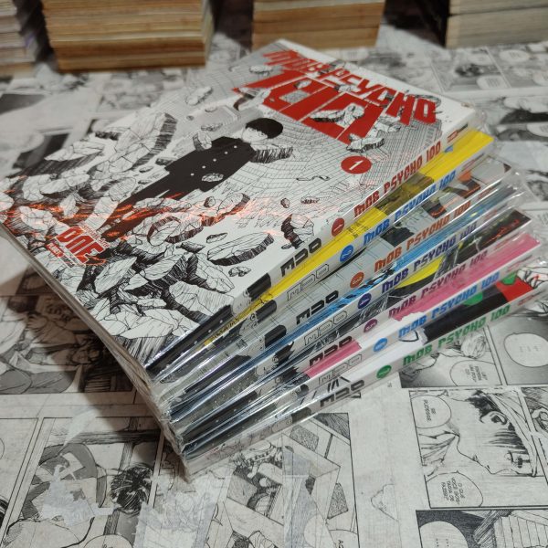 Mob Psycho - Vol.1 ao 7 (Lote #306)