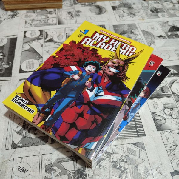 My Hero Academia - Vol.1 ao 3 (Lote #306)
