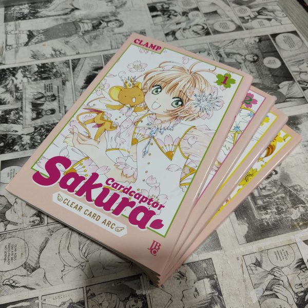 Card Captor Sakura - Clear Card Arc - Vol.1 ao 4 (Lote #307)