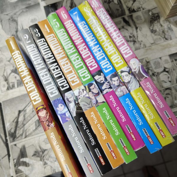 Golden Kamuy - Vol.1 ao 9 (Lote #307)