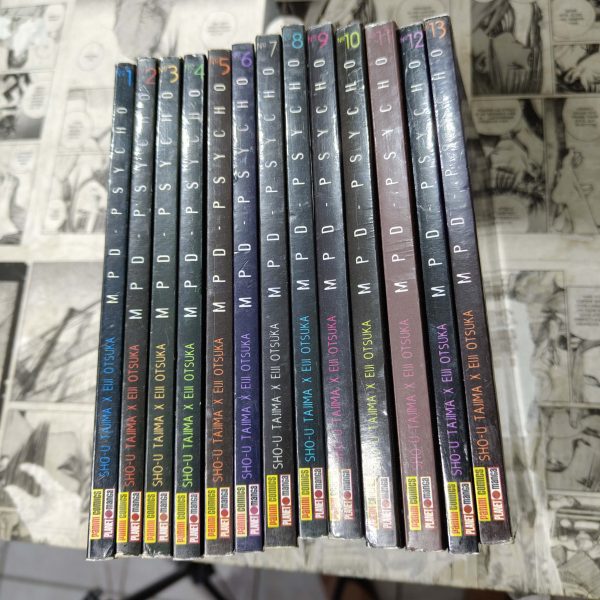 MPD Psyscho - Vol.1 ao 13 (Lote #307)