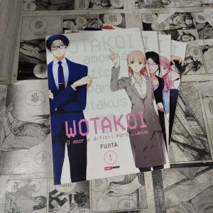 Wotakoi – Vol.1 ao 4 – c/postal (Lote #307)