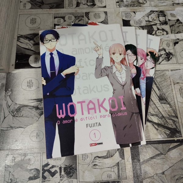 Wotakoi - Vol.1 ao 4 - c/postal (Lote #307)
