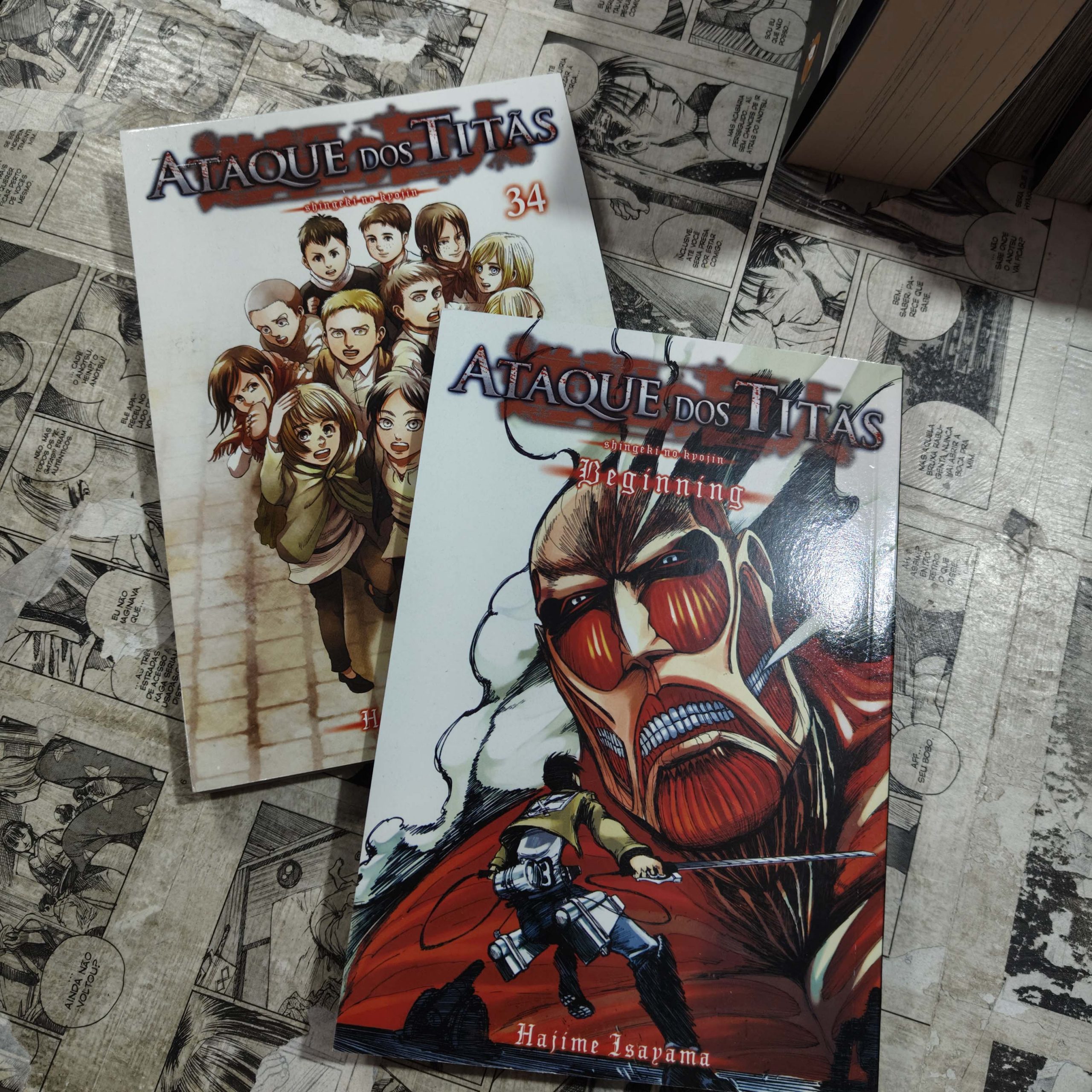 Ataque dos Titãs - ESP - Vol.34 (Lote Festival de Avulsos #75)