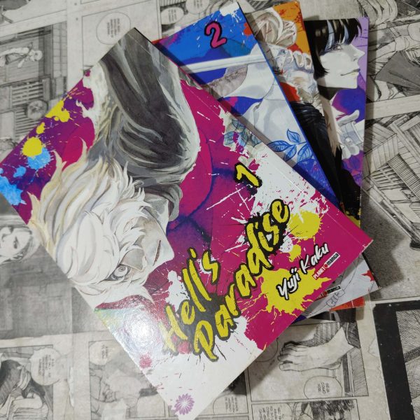 Hells Paradise - Vol.1 ao 4 - s/marcador (Lote #308)